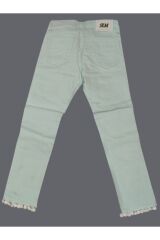 Likralı Kız Çocuk Pantolonu 11 Yaş - PONPON YEŞİL