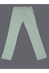 Likralı Kız Çocuk Pantolonu 4 Yaş - FERMUAR YEŞİL