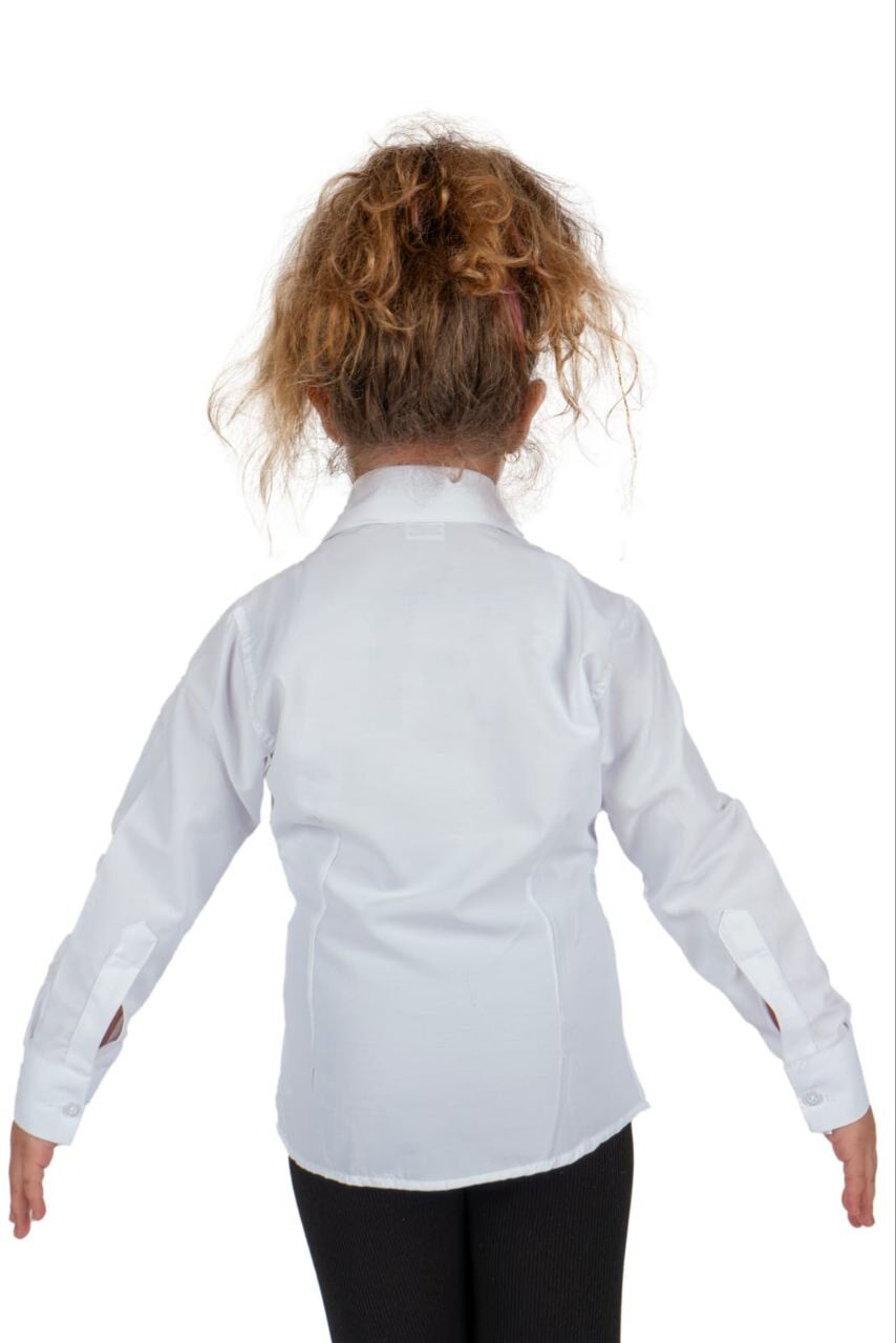 Kız Çocuk Gömlek 7 Yaş - Beyaz