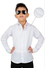 Erkek Çocuk Gömlek 6 Yaş - Beyaz