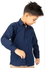 Erkek Çocuk Gömlek 4 Yaş - Lacivert