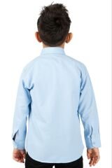 Erkek Çocuk Gömlek 7 Yaş - Mavi