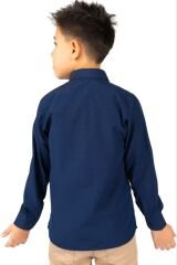 Erkek Çocuk Gömlek 10 Yaş - Lacivert