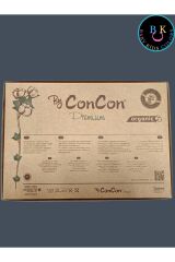 5 Parça Kutulu Sertifikalı Organik Saf Pamuklu Sevimli Hastane Çıkışı Set EKRU