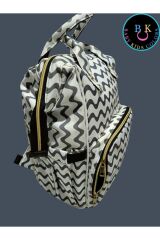 1. Kalite Anne Bebek Bakım Sırt Çantası Termal Biberonluk Ve Bebek Arabası Askı Aparatı Hediye BEYAZ