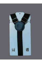 Unisex Askı Papyon Takım SİYAH