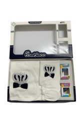 Taşlı Nakışlı Erkek 7'li Hastahane Çıkışı Yeni Doğan - LACİVERT