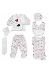 Yenidoğan Bebek 7'Li Hastahane Çıkış Seti Yeni Doğan - LACİVERT