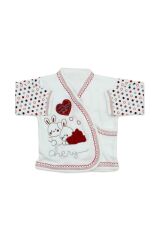 Yenidoğan Bebek 5'li Hastahane Çıkış Seti Kutulu Yeni Doğan - KIRMIZI