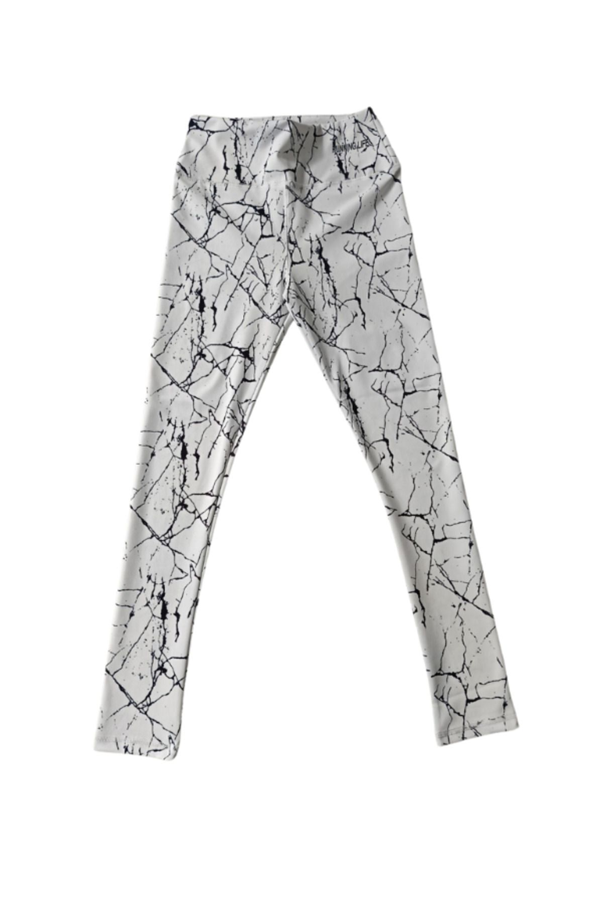 Garson Sporcu Tayt 9-14 Yaş 14 Yaş - Siyah-Beyaz