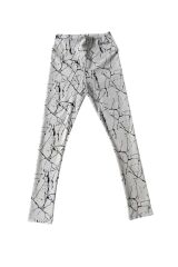 Garson Sporcu Tayt 9-14 Yaş 14 Yaş - Siyah-Beyaz